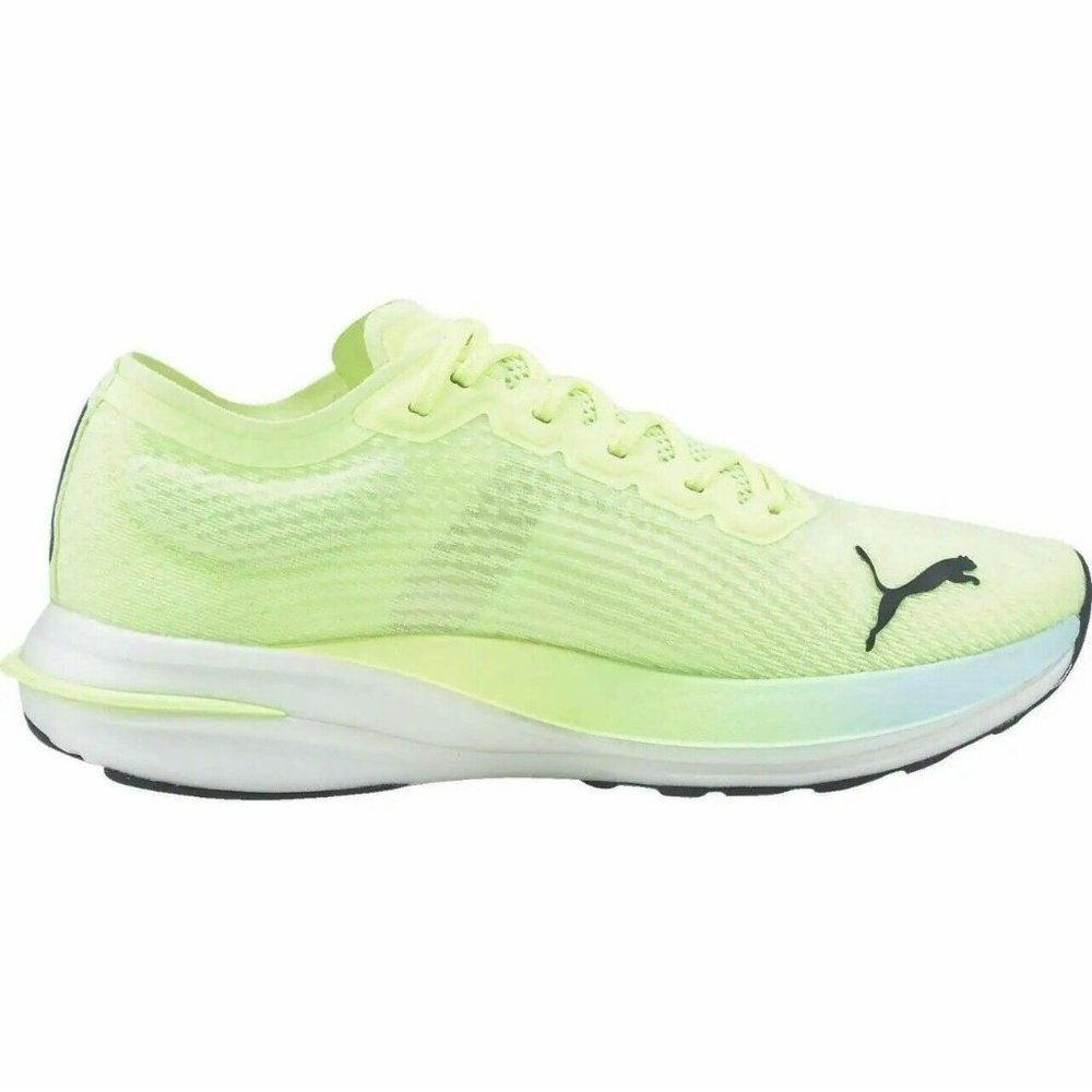 New Puma Deviate Nitro 2 Men's Running Lime Green Green - Picture 3 of 6